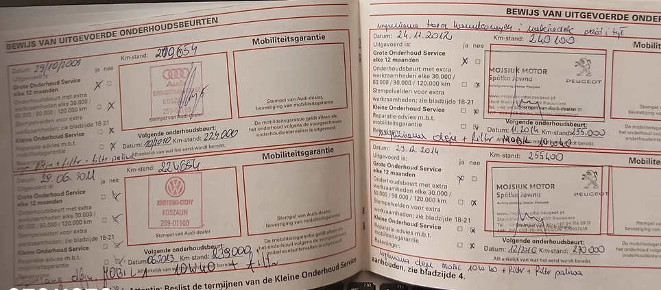 Audi A6 cena 9900 przebieg: 325600, rok produkcji 1996 z Koszalin małe 407
